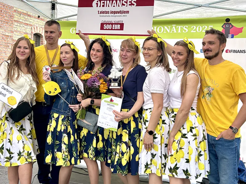 Grāmatvežu čempionāta 2025” uzvarētāji ir noskaidroti!