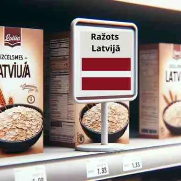 Pārtikas preču cenu zīmēs jānorāda produkta ražotājvalsts
