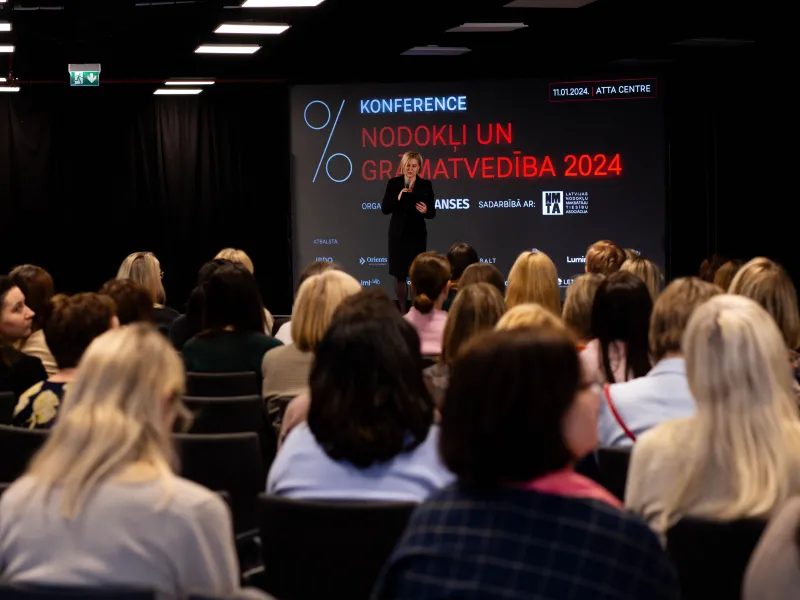 Veiksmīgi aizvadīta konference “Nodokļi un grāmatvedība 2024”