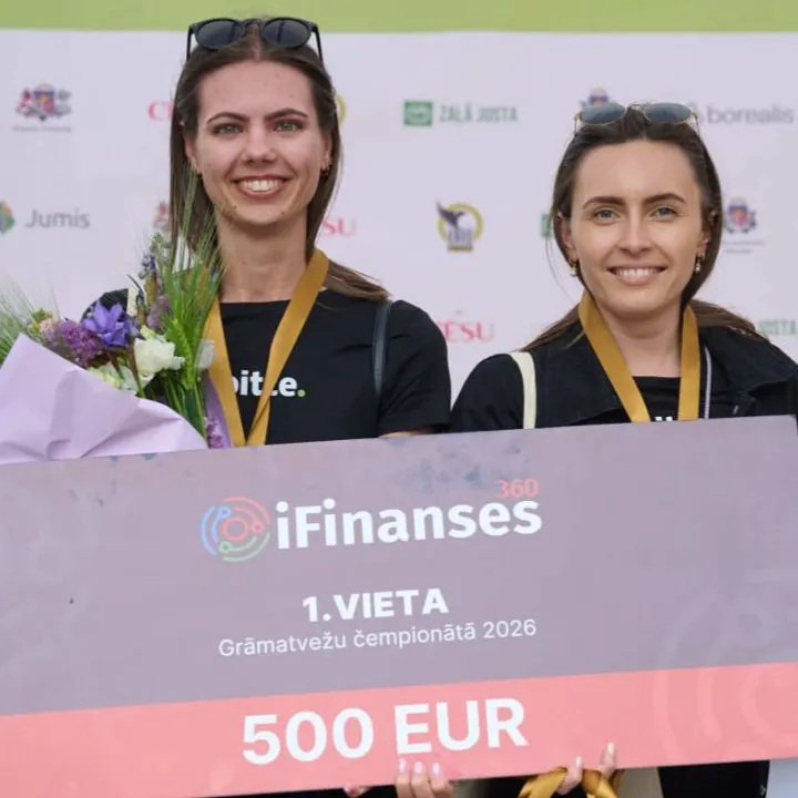 Noslēdzies Grāmatvežu čempionāts: uzvaru izcīna “Deloitte Latvia” komanda “Bilances glābēji”