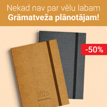 Grāmatveža plānotājs Akcija -50%
