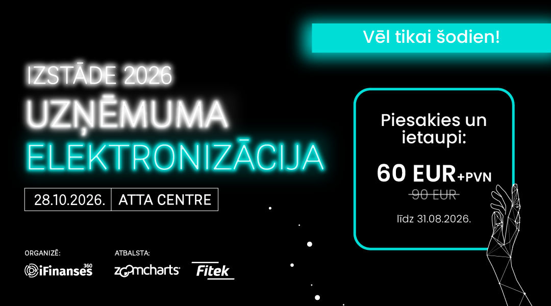 UE 2026 Akcija Tikai šodien! 60eur
