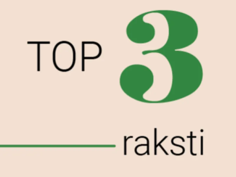 TOP 3: Maldinošais uzraksts, priekšroka atvaļinājuma izvēlē un pietiekams pamats sankcijām